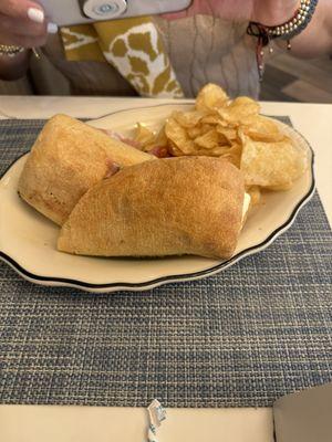 Prosciutto sandwich was very nice