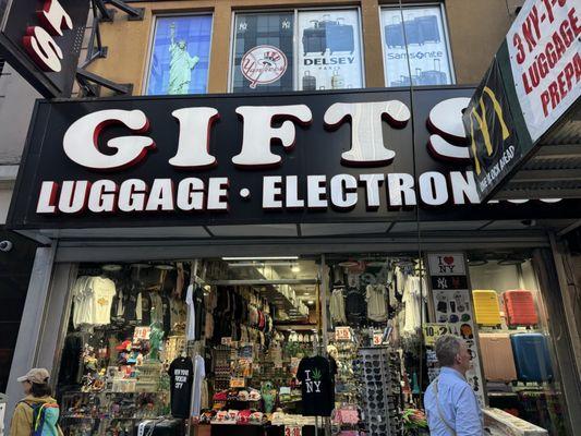 Gifts Luggage Electronics