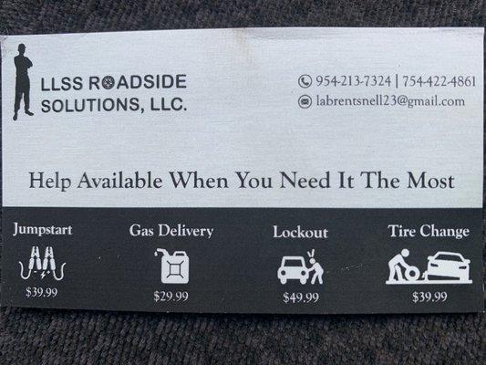LLSS Roadside Assistance