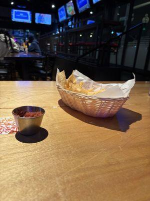 Chips and salsa $6.99 lol