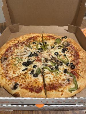 Veggie pizza