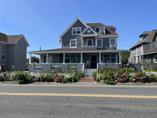 Cozy and relaxing front porch.