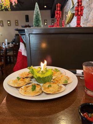Conchas a la Parmesana