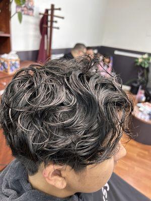 Perm with natur waves