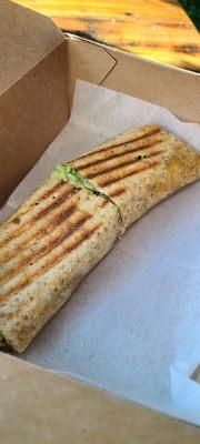 BLT and avocado mayo wrap