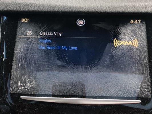 Cadillac Screen Repair