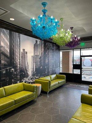 City Salon Suites & Spa- Inwood Lobby