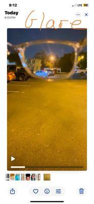 See the glare for yourself