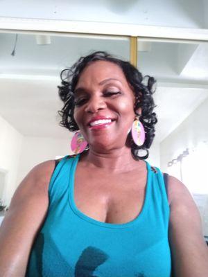 Nice Earrings , Special Hair