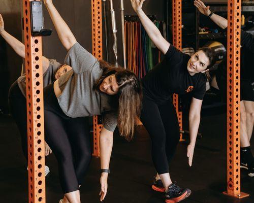 Training with a coach provides accountability and motivation!