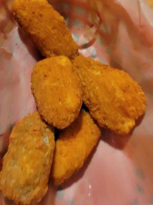 Cream cheese poppers