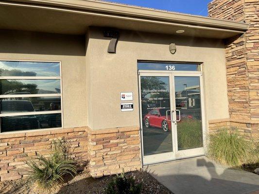 Front door - more recent