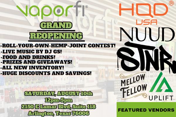 Grand reopening party