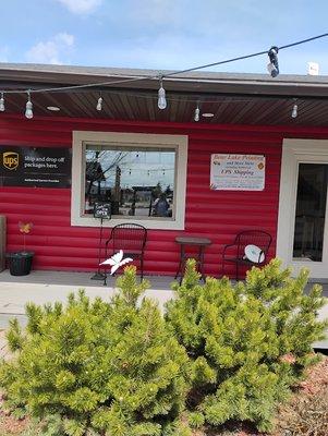 Front of the store in The Village 65 W Logan Rd Suite 5.