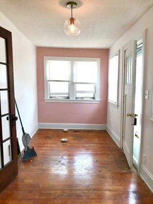 Flooring before