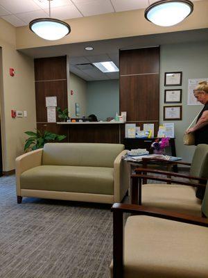 front desk for check in