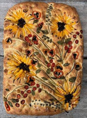 Focaccia art