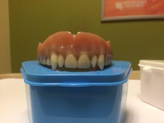 Custom fang dentures!!!