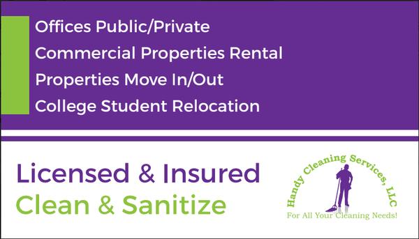 Handy Cleaning Services, LLC