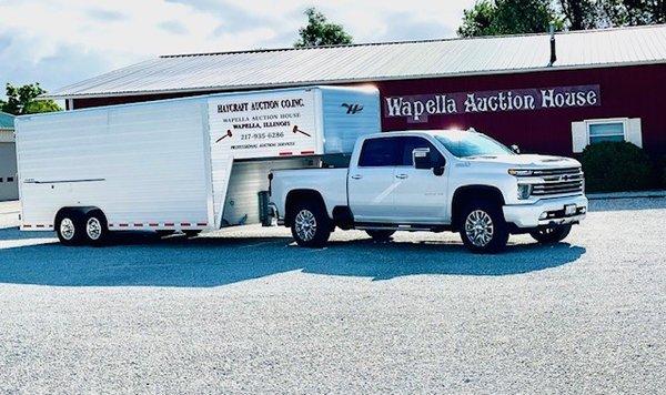 We haul to pick up estates.