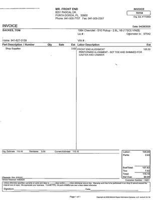 Mr Front End Inc & Rv Services Unlimited