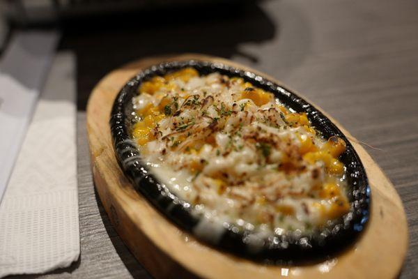 Corn cheese was awesome!