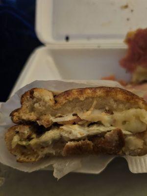 You look at it from the end and you can't even see the meat.