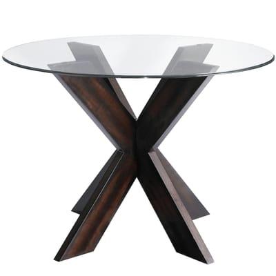 Bought an amazing table for my casual dining space - you need to buy the base and glass top separately!