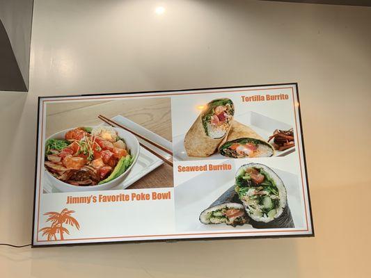Jimmy's Poke & Sushi Burrito