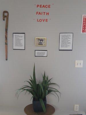 Motivation/ Encouragement wall