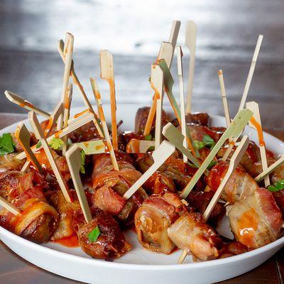 Bacon Wrapped Sausage