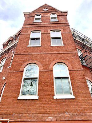 Historic 4 unit building in NW, Washington, DC. Tilmon Properties has managed since 2012.