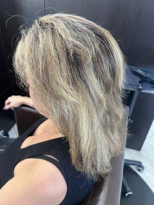 Dry, brittle and breaking