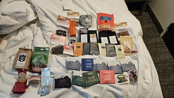 My tea haul from the festival