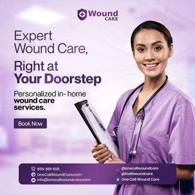 expert wound care right at your doorstep