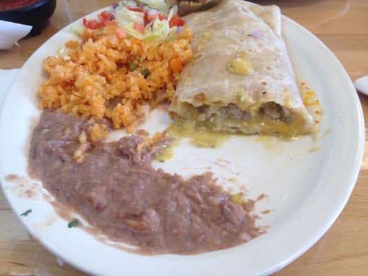 Chile Verde Burrito