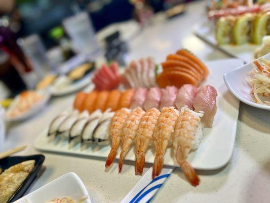 Sashimi and Nigiri