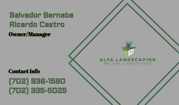 Alfa Landscaping