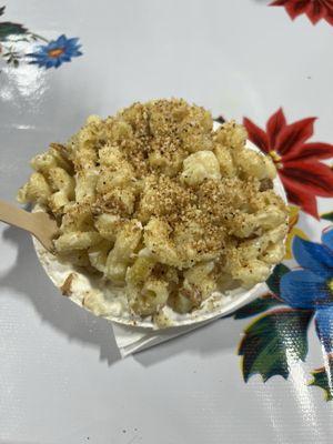 Wild chanterelle mushroom mac and cheese from The Mac