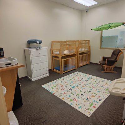 Our infant room, 6 weeks to 17 months!