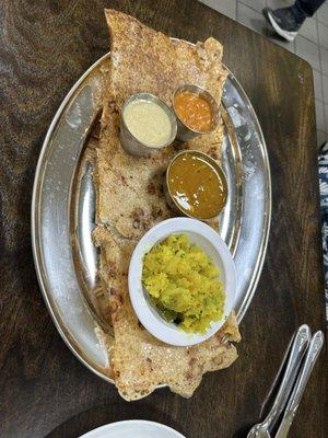 Ravva Masala Dosa