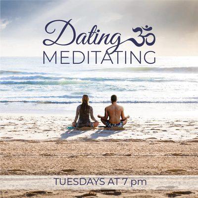 We meditate together then discuss topics like "What is a Relationship?" "Sending Mixed Signals," or "Dating & Money." And based on the theor