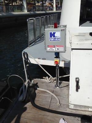 And here's the pic to show how unsafe it was.