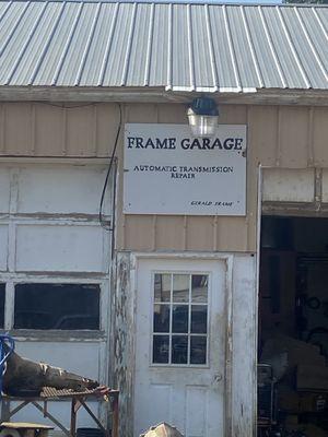 Frame Garage