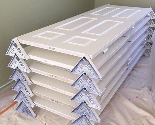 Stak Rack | 4 in 1 Painter's Accessory Tool | Stacking Design | Paint Interior or Exterior Doors, Trim & Kitchen Cabinet Doors| for Contract