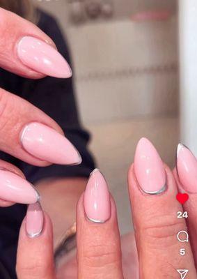 My last manicure and lasted 3 weeks