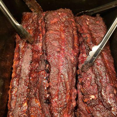 Smoked Baby back ribs