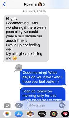 4th appointment that i never went to