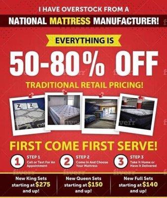 Mattress By Appointment - Huntington