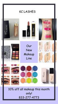Our new makeup line!
